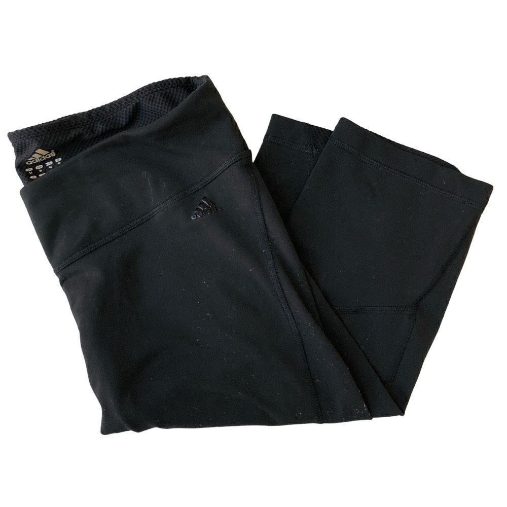‎Adidas Black Capri Leggings - Women’s M